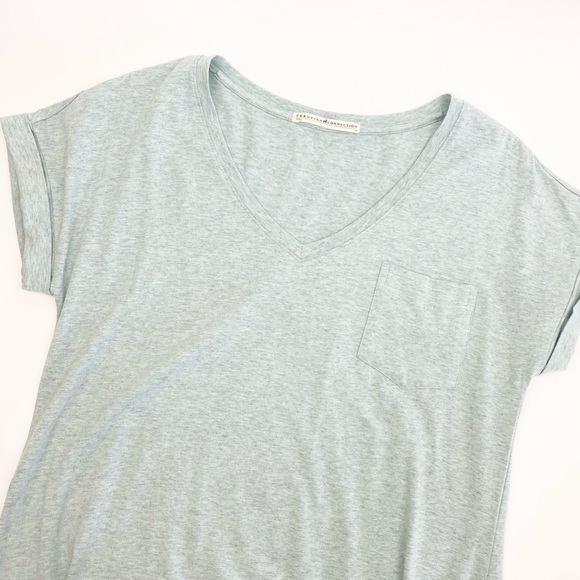 Peruvian Connection Malibu Cotton Modal Jersey Knit Maxi T-Shirt Dress: Seafoam - Picture 4 of 9